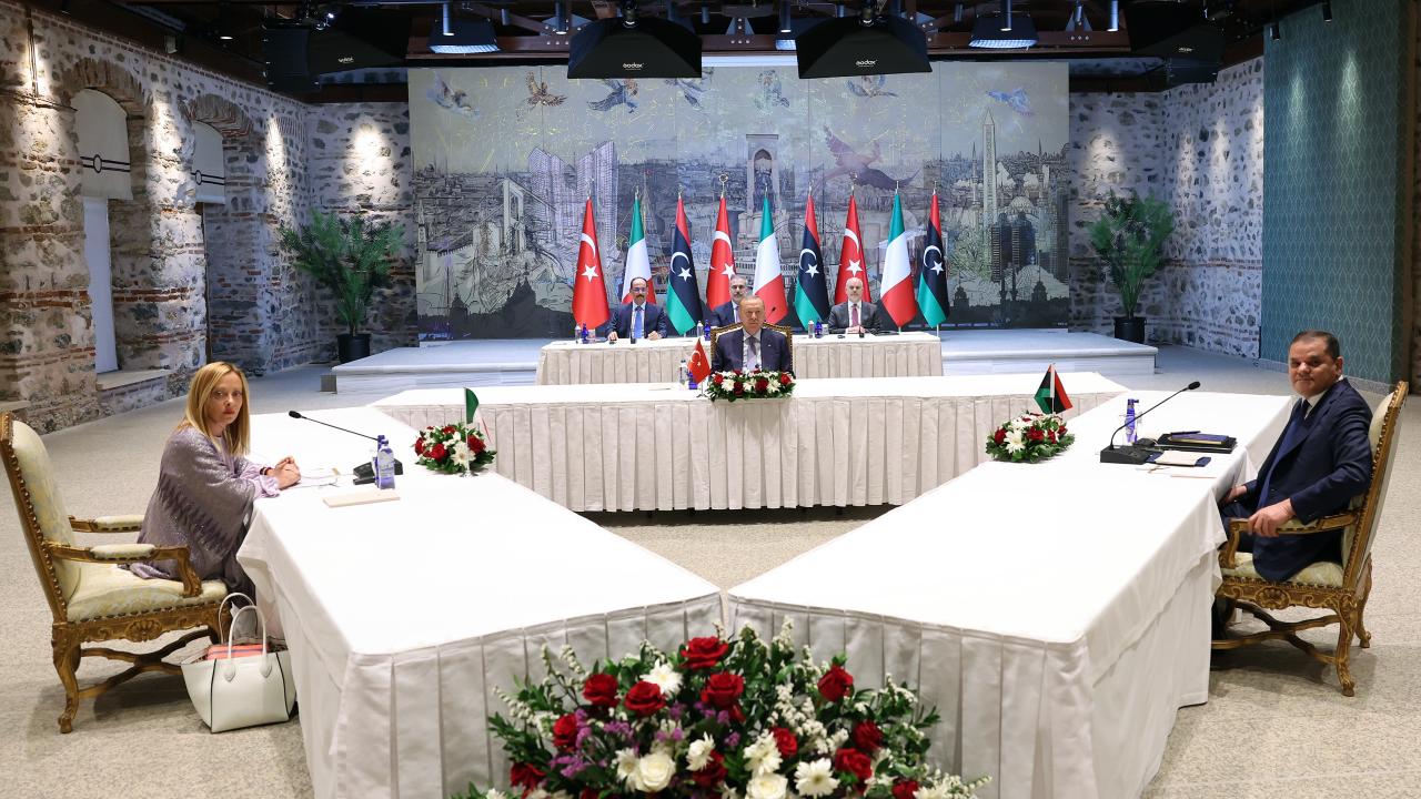 Dolmabahçe’de Kritik Zirve: Türkiye, İtalya ve Libya Akdeniz İçin Buluştu