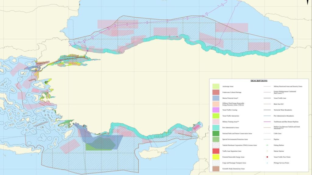 Türkiye'nin Yeni Deniz Koruma Alanları Uluslararası Haritaya Girdi